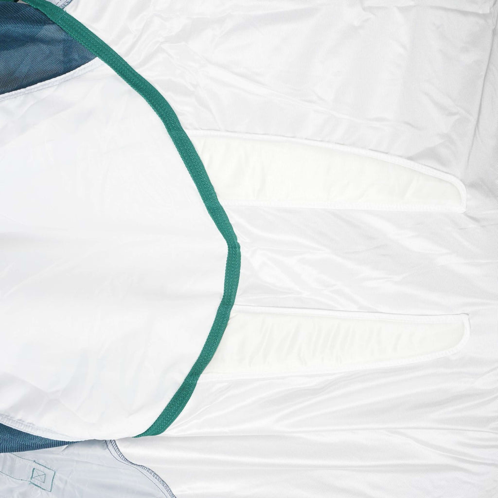 WeatherBeeta Fliegendecke ComFiTec Green-Tec Airflow Mesh Combo Neck White/Dragonfly Blue