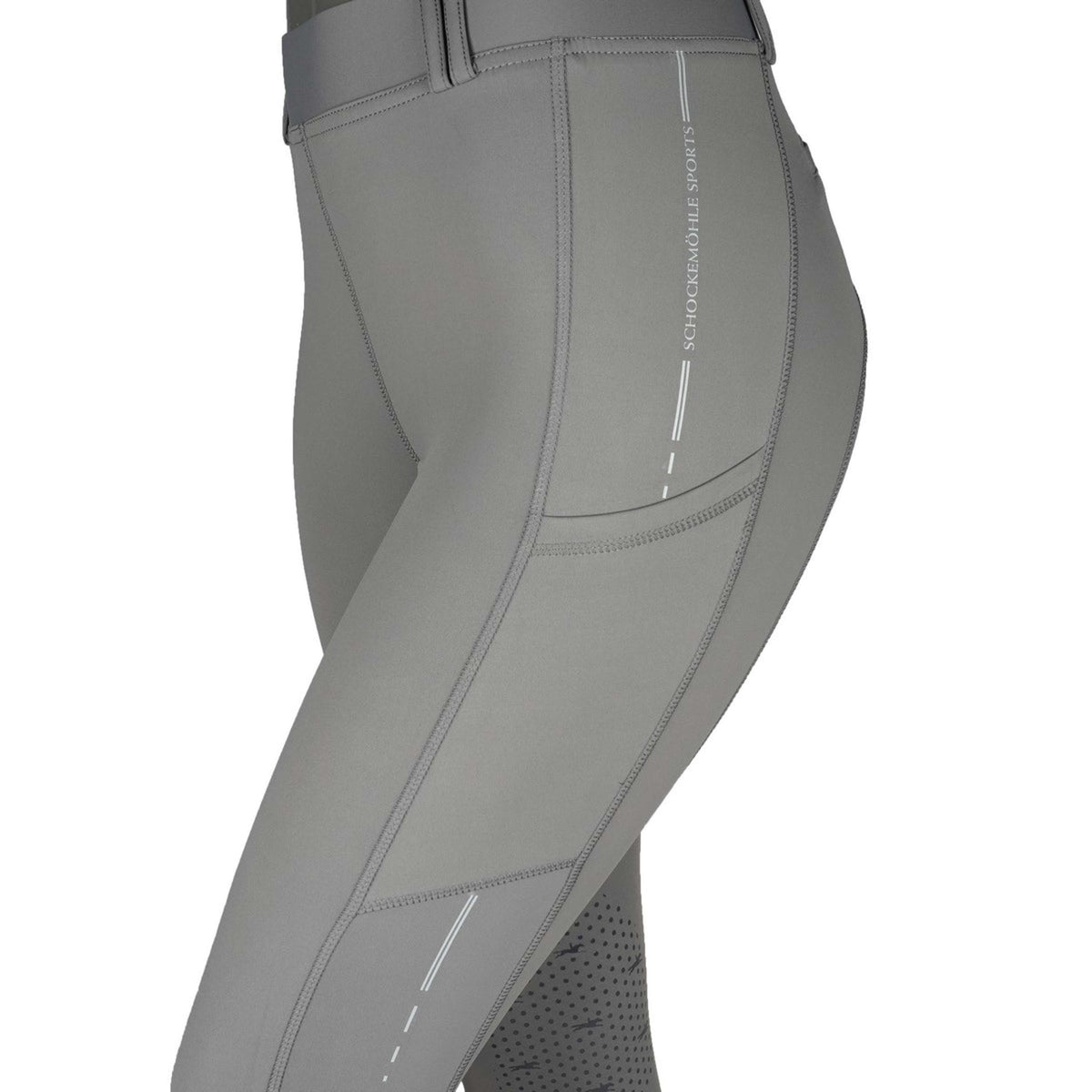 Schockemöhle Reitleggings New Pocket Knie Grip Slate Grey