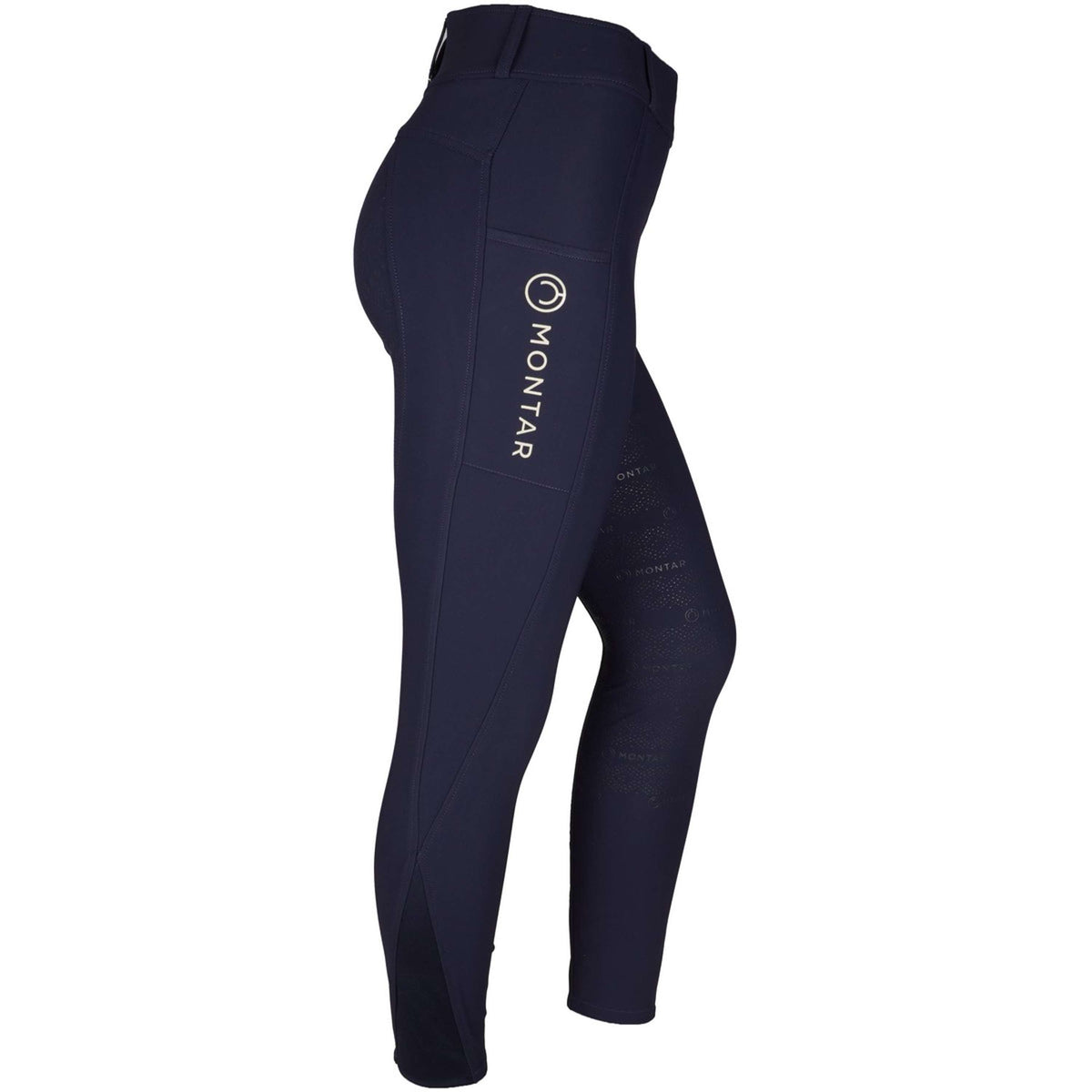 Montar Reitleggings MoMacy Highwaist Full Grip Dark Navy