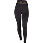 Montar Reitleggings MoMellani Viv Full Grip Schwarz