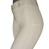 Rebel Reithose Highwaist Thigh Pocket Full Grip Beige