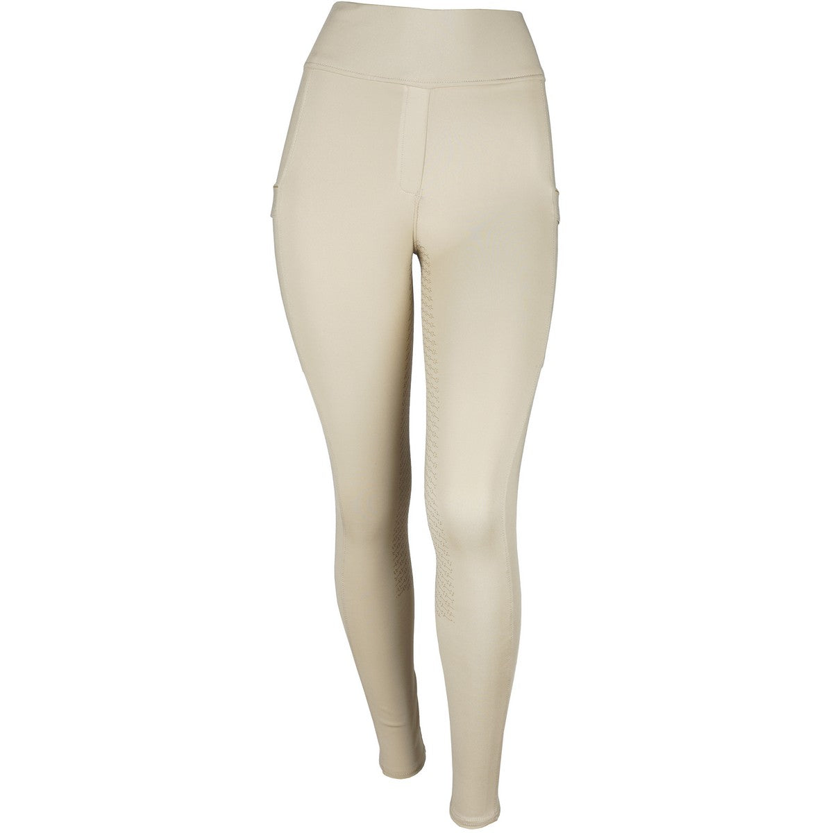 Rebel Reitleggings Contrant Piping Beige