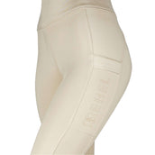 Rebel Reitleggings Contrant Piping Beige