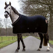 HKM Abschwitzdecke Rosegold Glamour Schwarz/Roségold