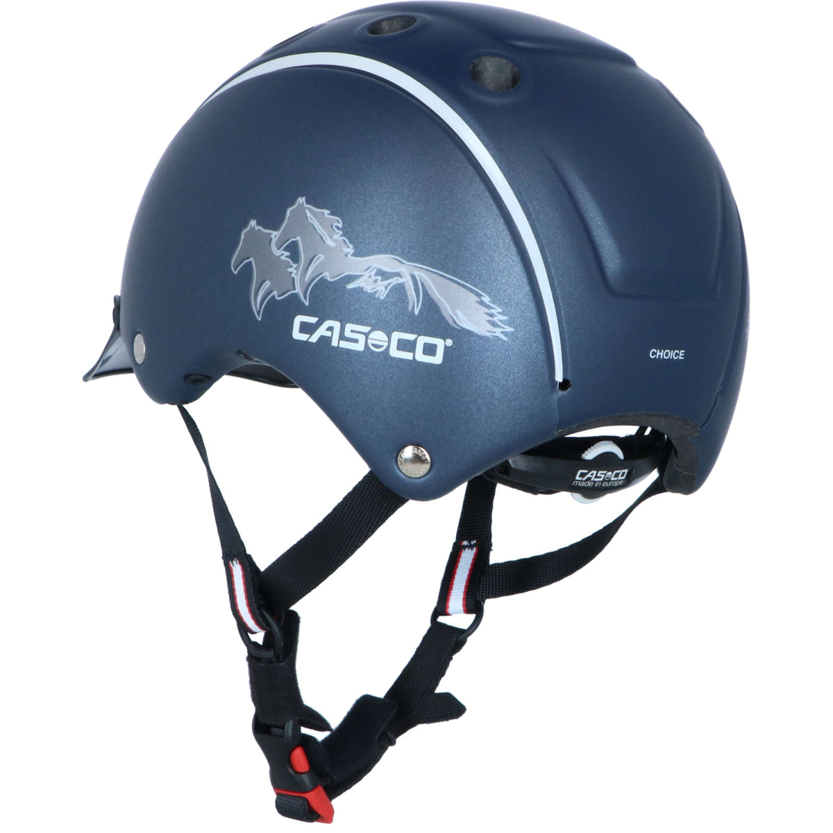 Casco Reithelm Choice Navy Metallic