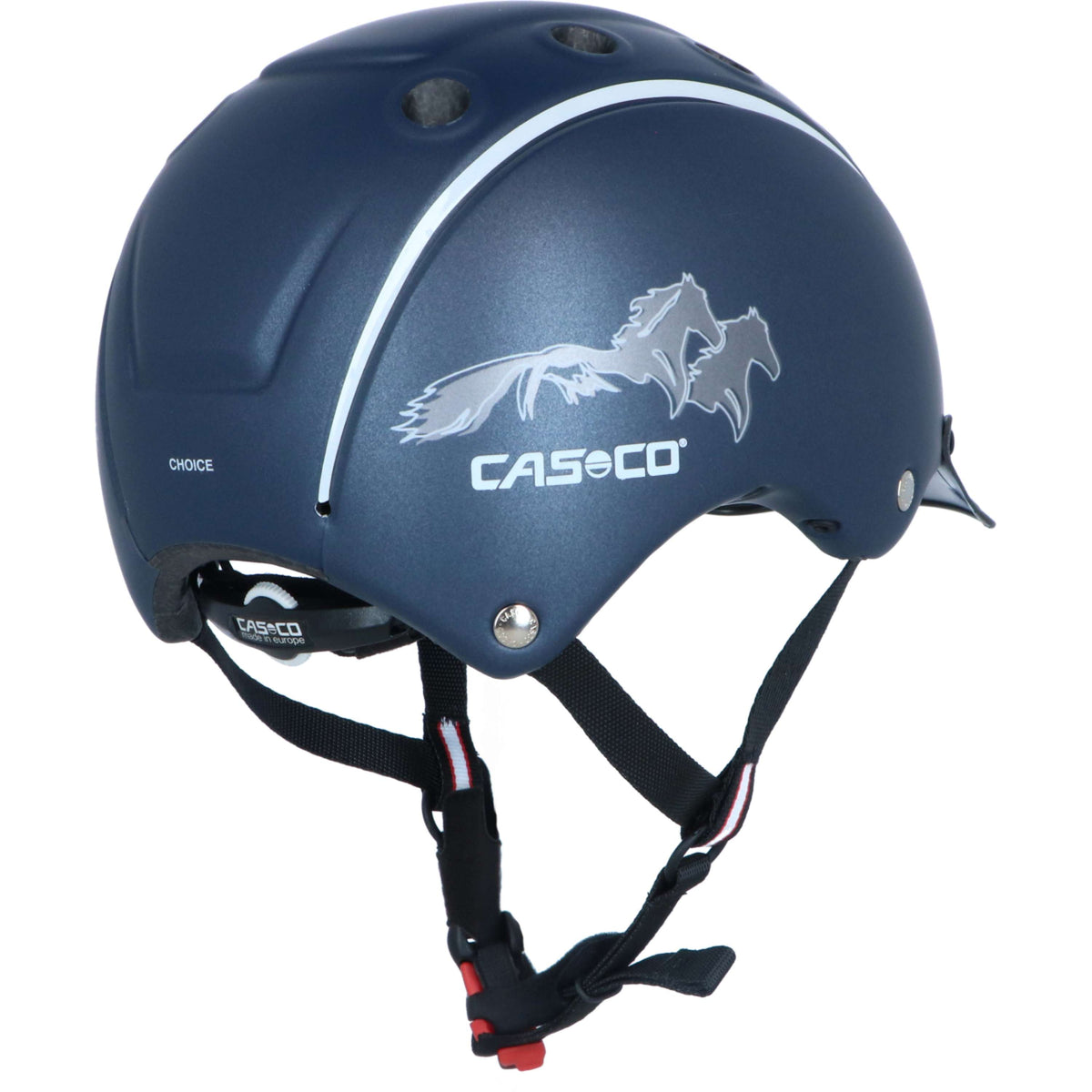 Casco Reithelm Choice Navy Metallic