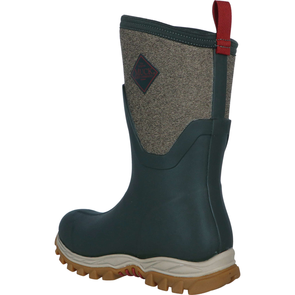 Muck Boot Arctic Sport II Mid Damen Olive/Tweed