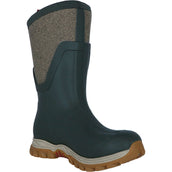 Muck Boot Arctic Sport II Mid Damen Olive/Tweed