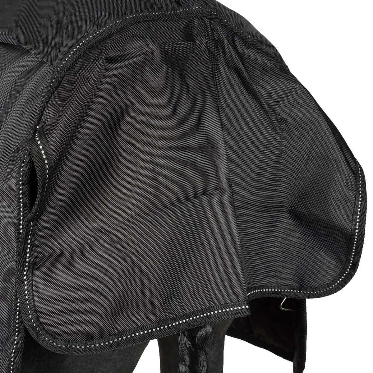 Covalliero Outdoordecke AW24 RugBe 1680D Schwarz