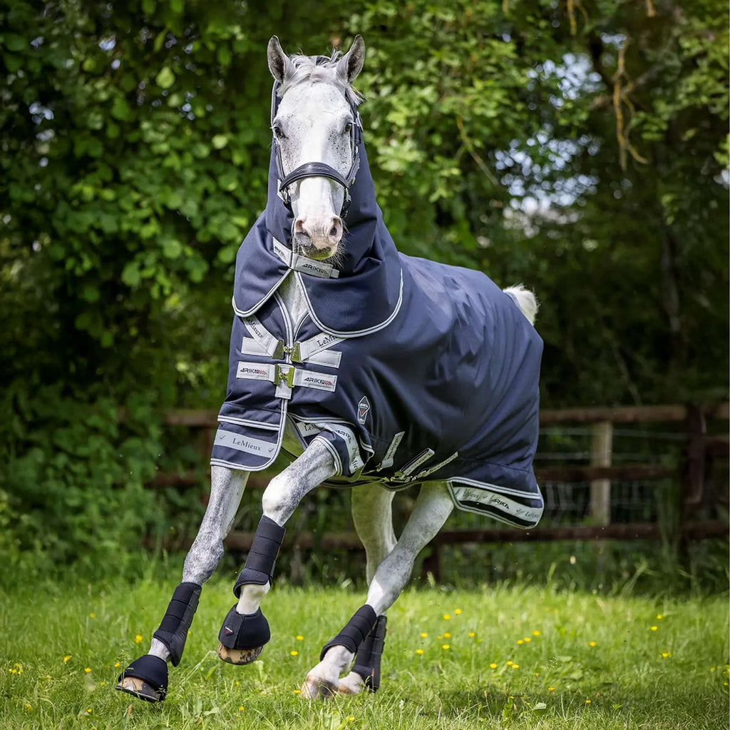 LeMieux Decke Arika Storm-Tek Turnout 200g Navy