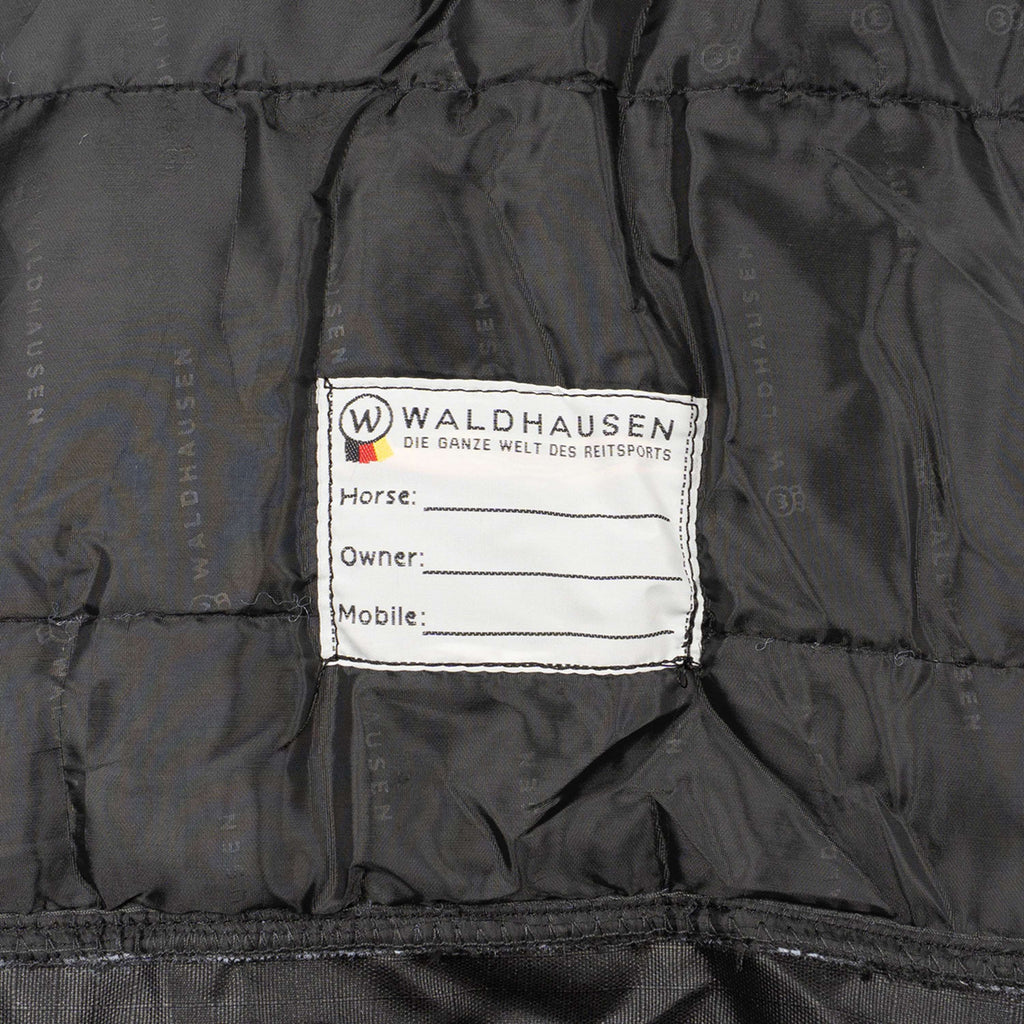 Waldhausen Outdoordecke Nordic High Neck 200g Schwarz