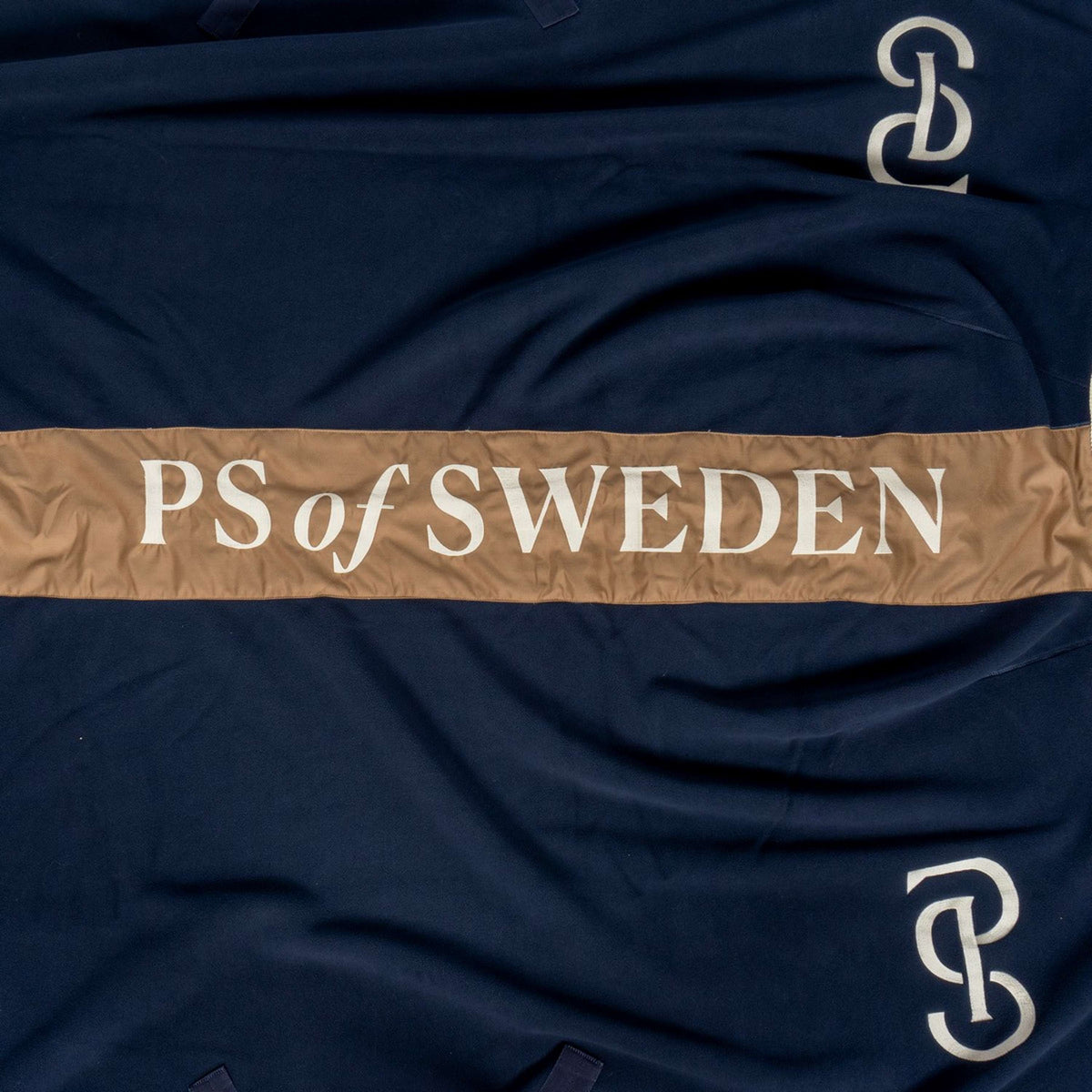 PS of Sweden Fleecedecke Premium Navy