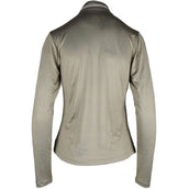 Montar Shirt MoAvina Caviar Crystal Deco Lange Ärmel Dusty Green