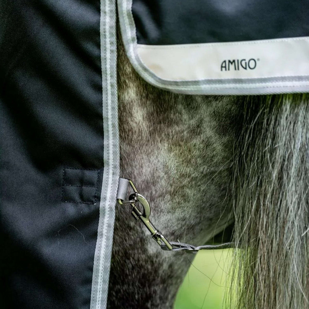 Amigo Bravo 12 Plus Turnout Heavy 400g Black/Titanium Grey