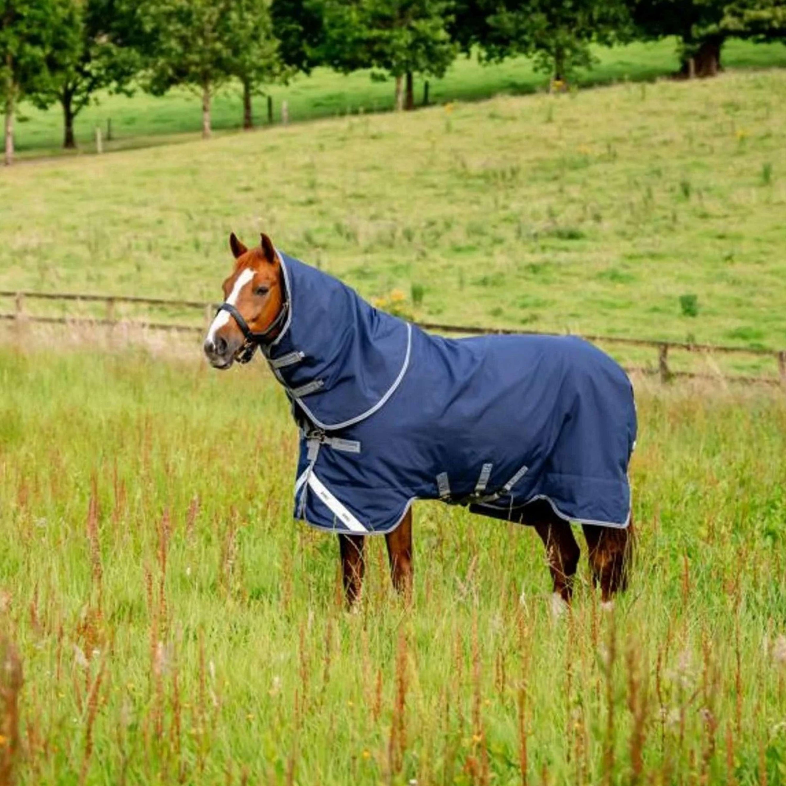 Rhino Plus Turnout Lite 0g Navy/Titanium Grey Rhino Plus Turnout Lite 0g Navy/Titanium Grey