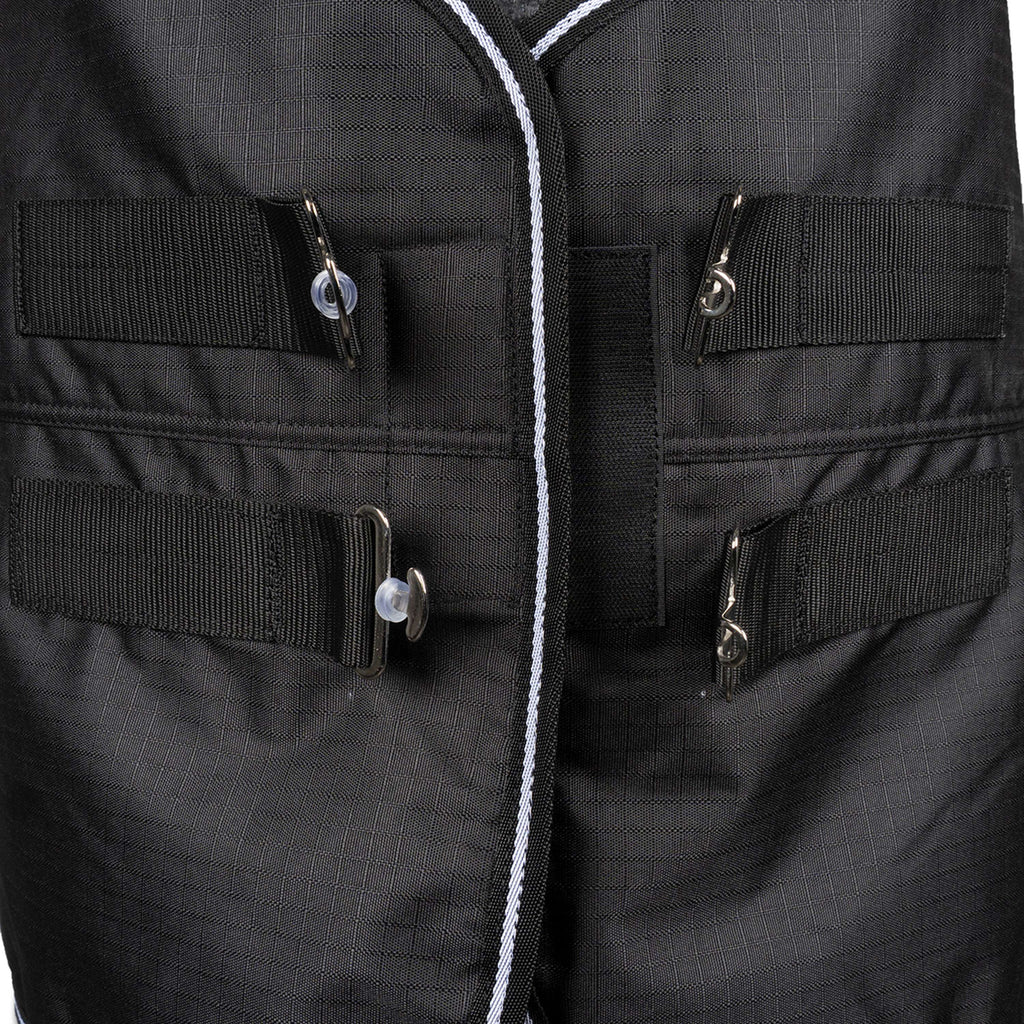 EQUITHÈME Outdoordecke Tyrex 600D Standard 150g Schwarz