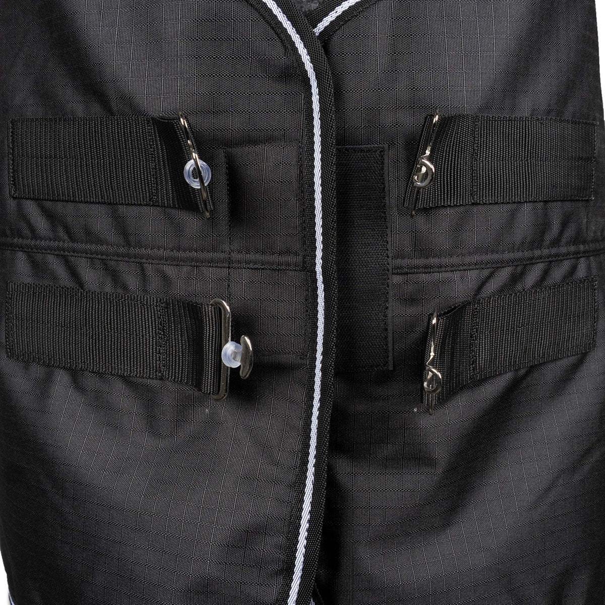 EQUITHÈME Outdoordecke Tyrex 600D Standard 300g Schwarz