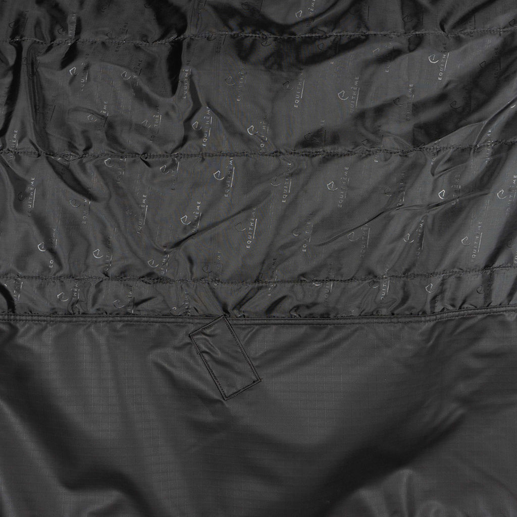 EQUITHÈME Outdoordecke Tyrex 600D Standard 150g Schwarz