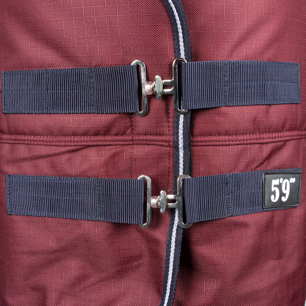 EQUITHÈME Outdoordecke Tyrex 1200D 300g Standard Burgunderrot