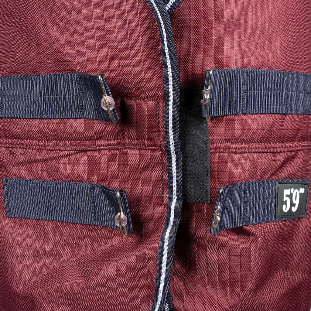 EQUITHÈME Outdoordecke Tyrex 1200D 300g Standard Burgunderrot