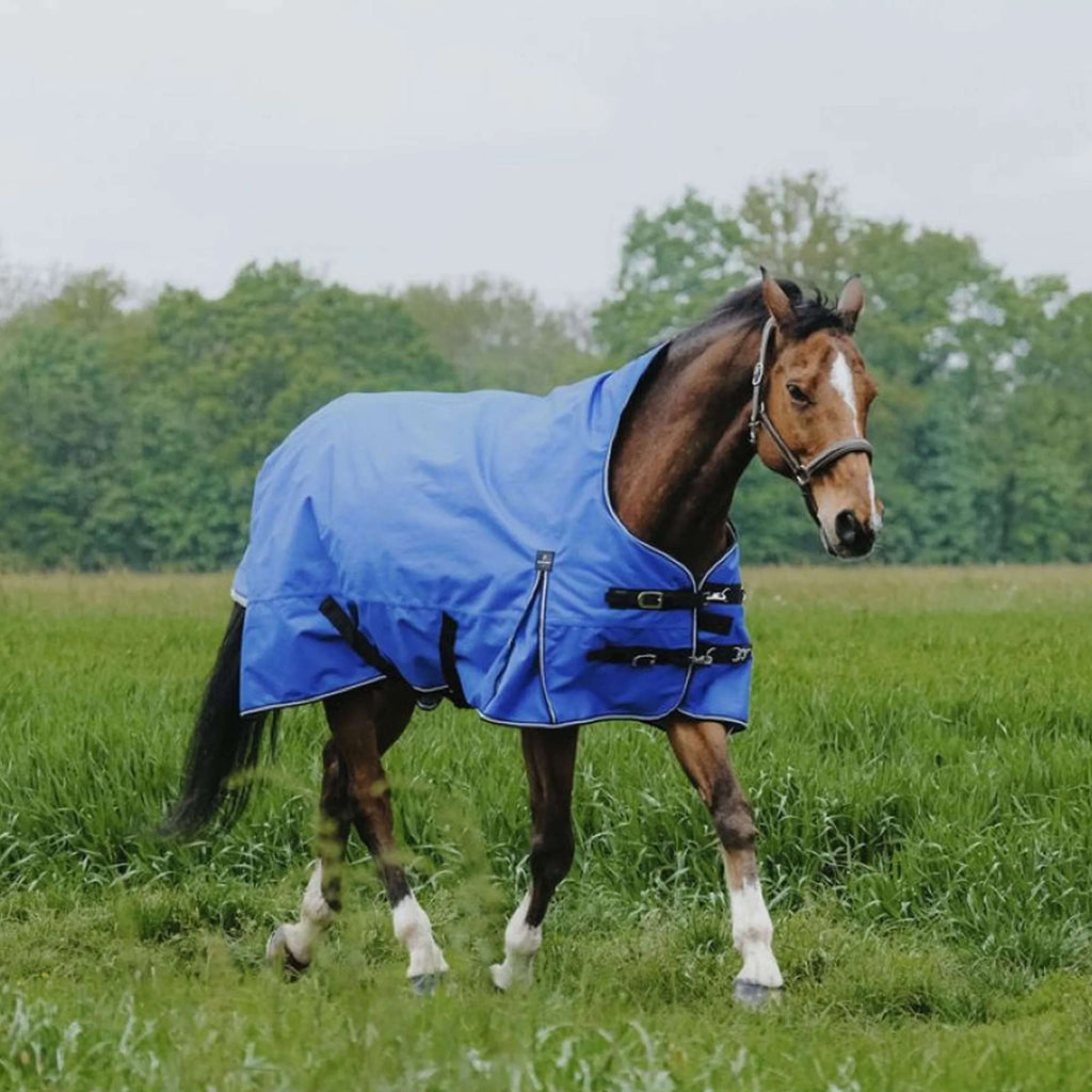 EQUITHÈME Outdoordecke Tyrex 1200D 300g Aisance High Neck Royal Blue