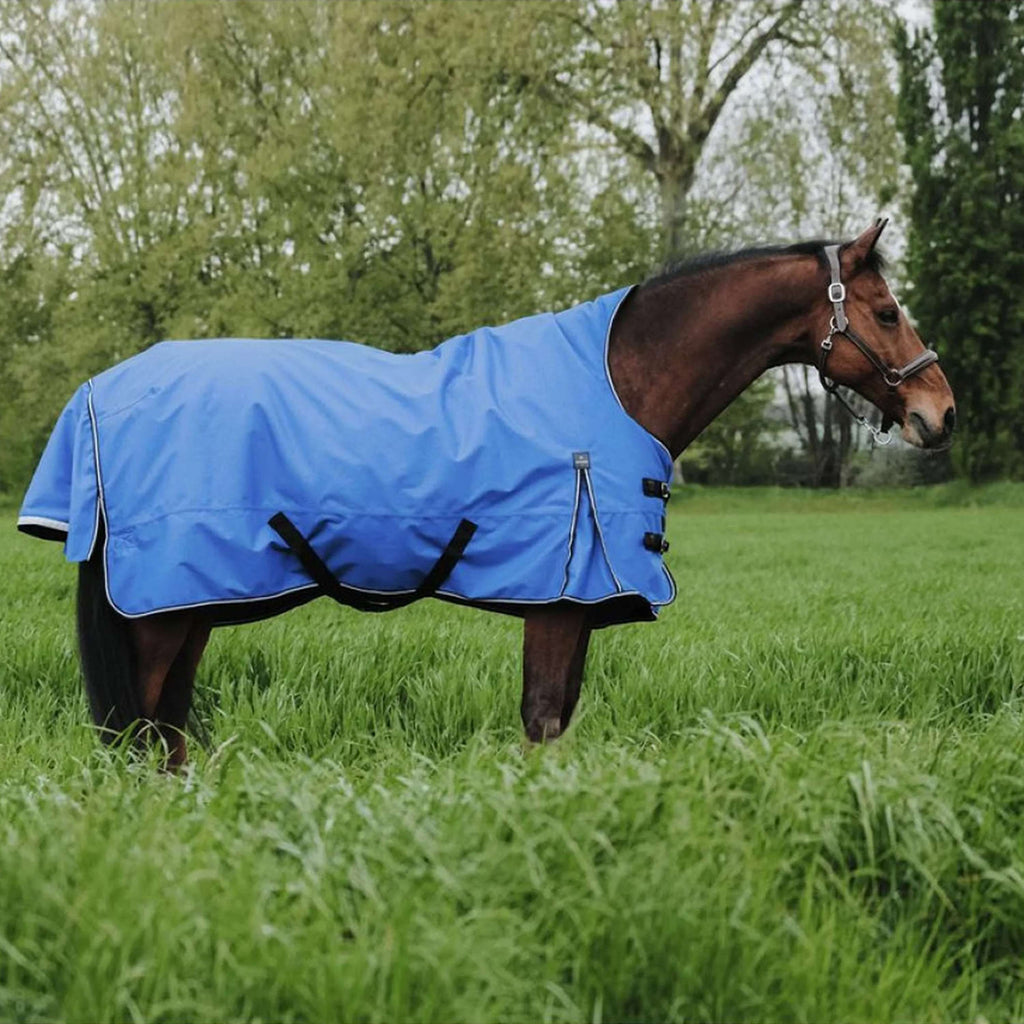 EQUITHÈME Outdoordecke Tyrex 1200D 300g Aisance High Neck Royal Blue