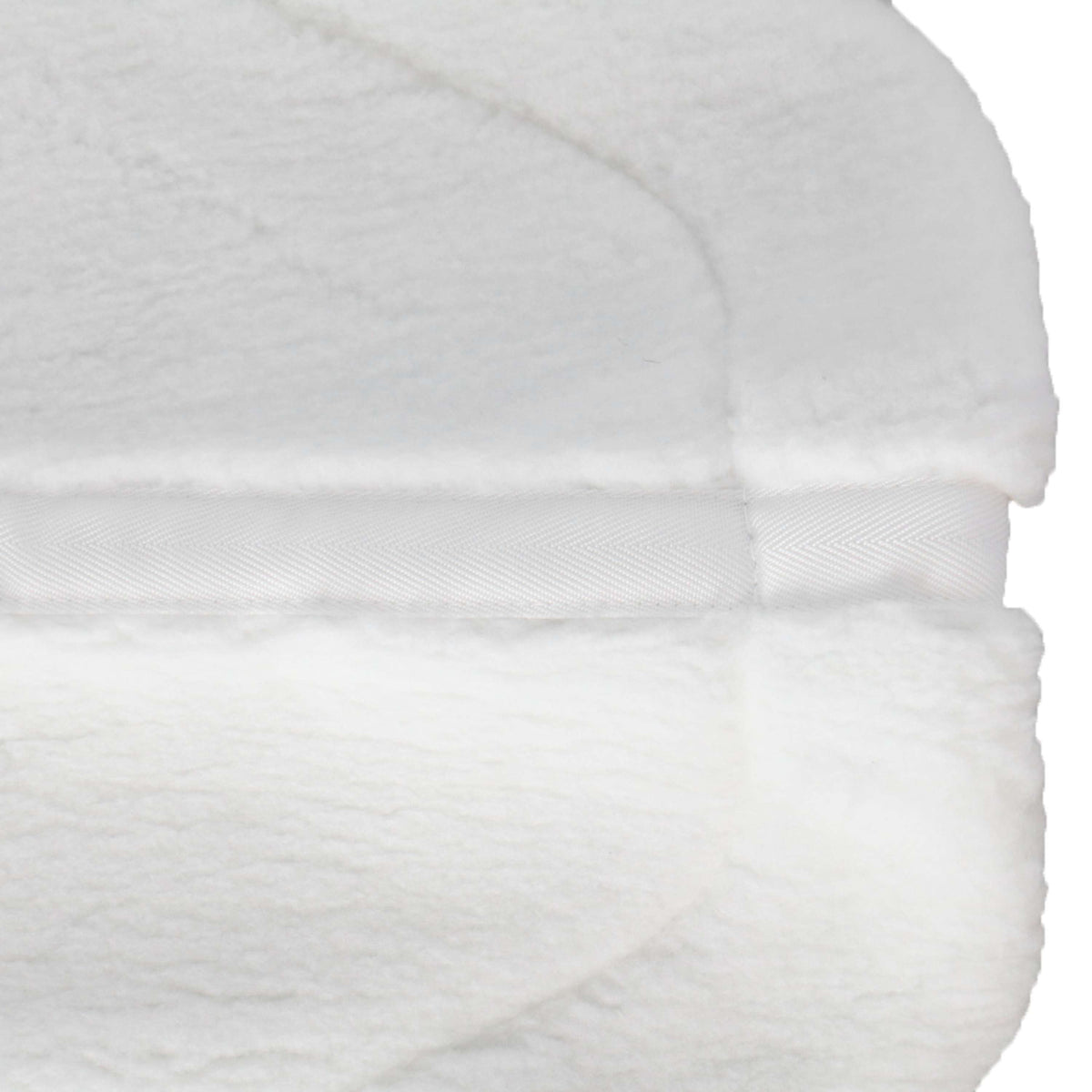 Back on Track Schabracke Teddy Dressur Weiß