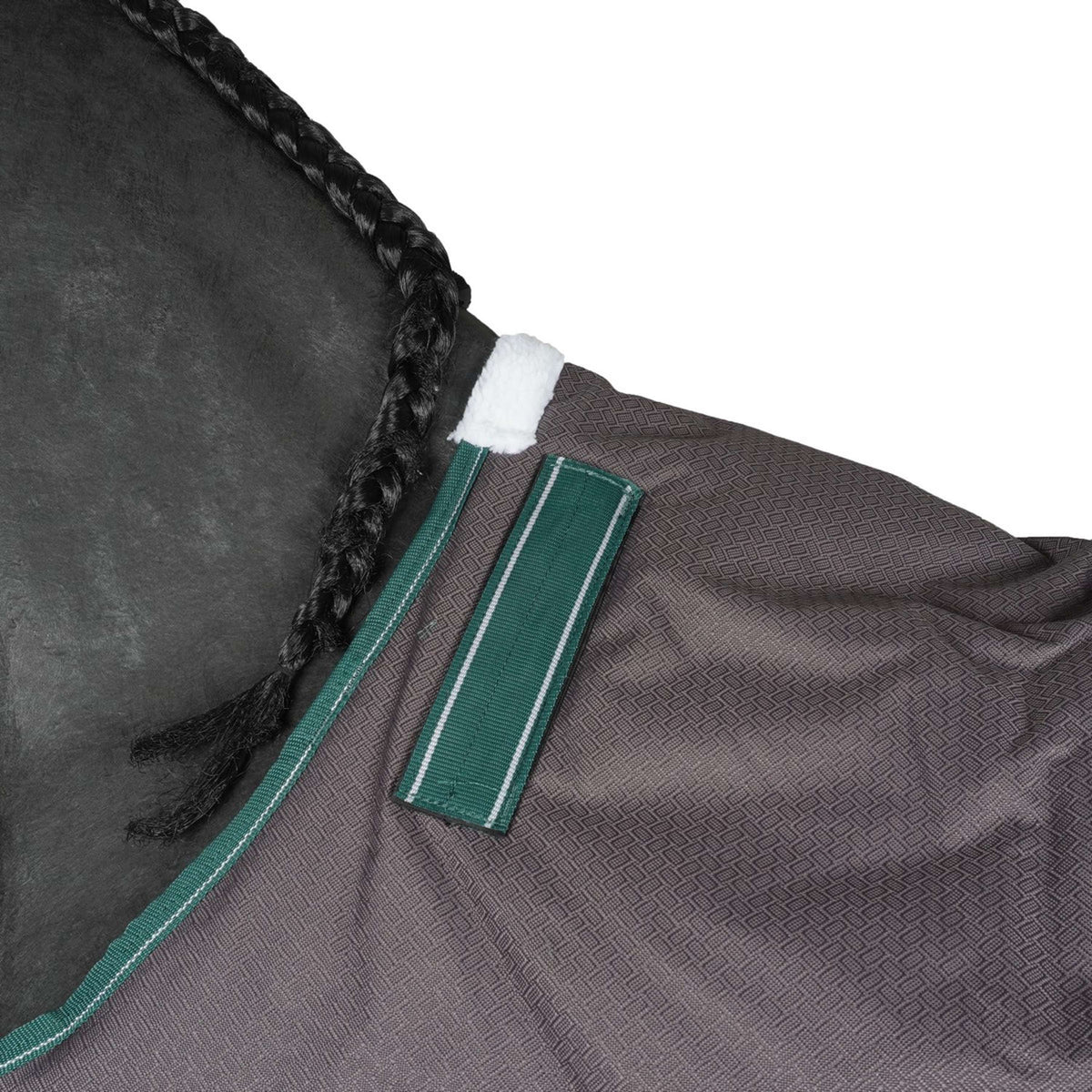 Weatherbeeta Winterdecke Comfitec Plus Dynamic II Detach-A-Neck Medium 220g Grey/Dark Green/White