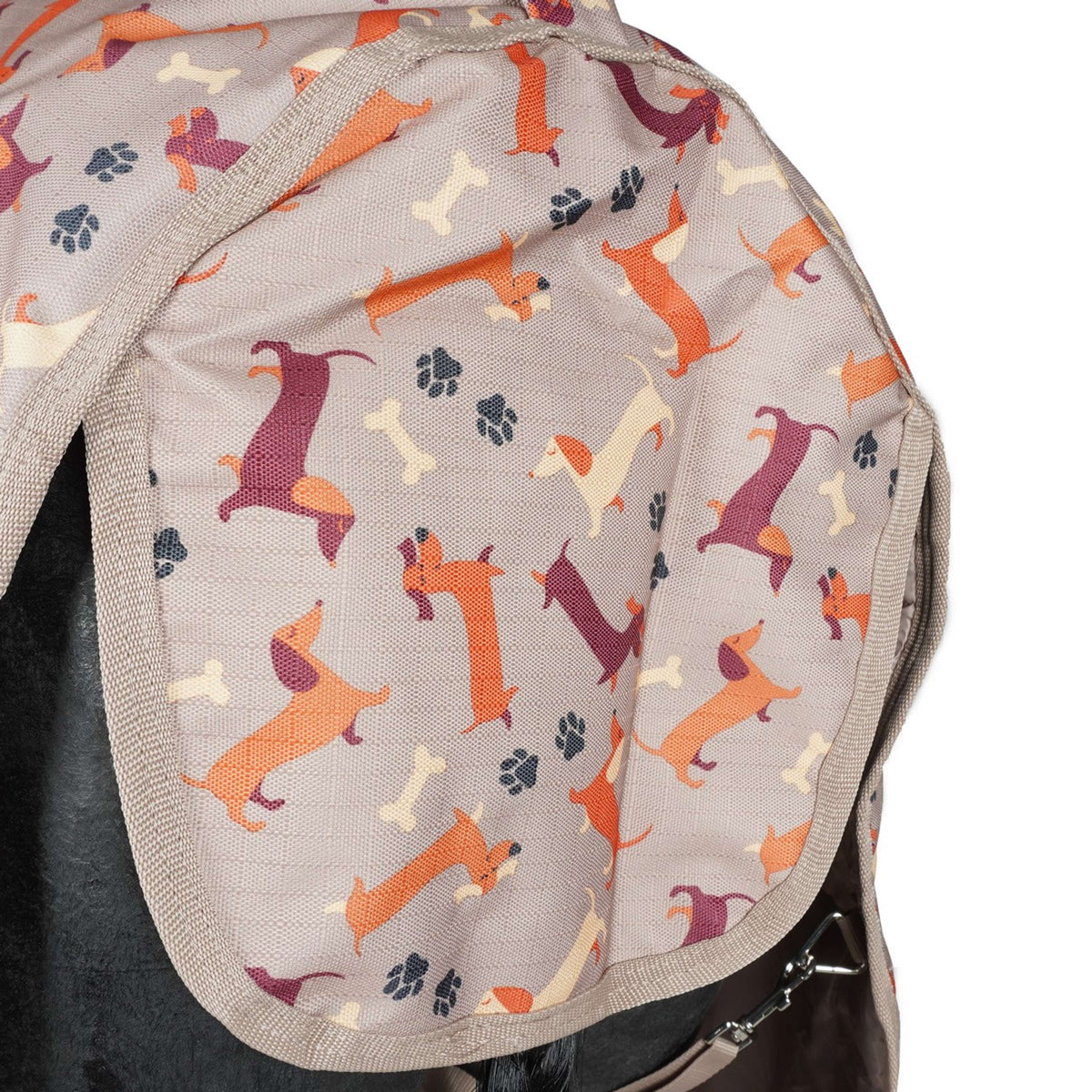 Weatherbeeta Comfitec Essential Combo Neck Medium 200g Dachshund Print