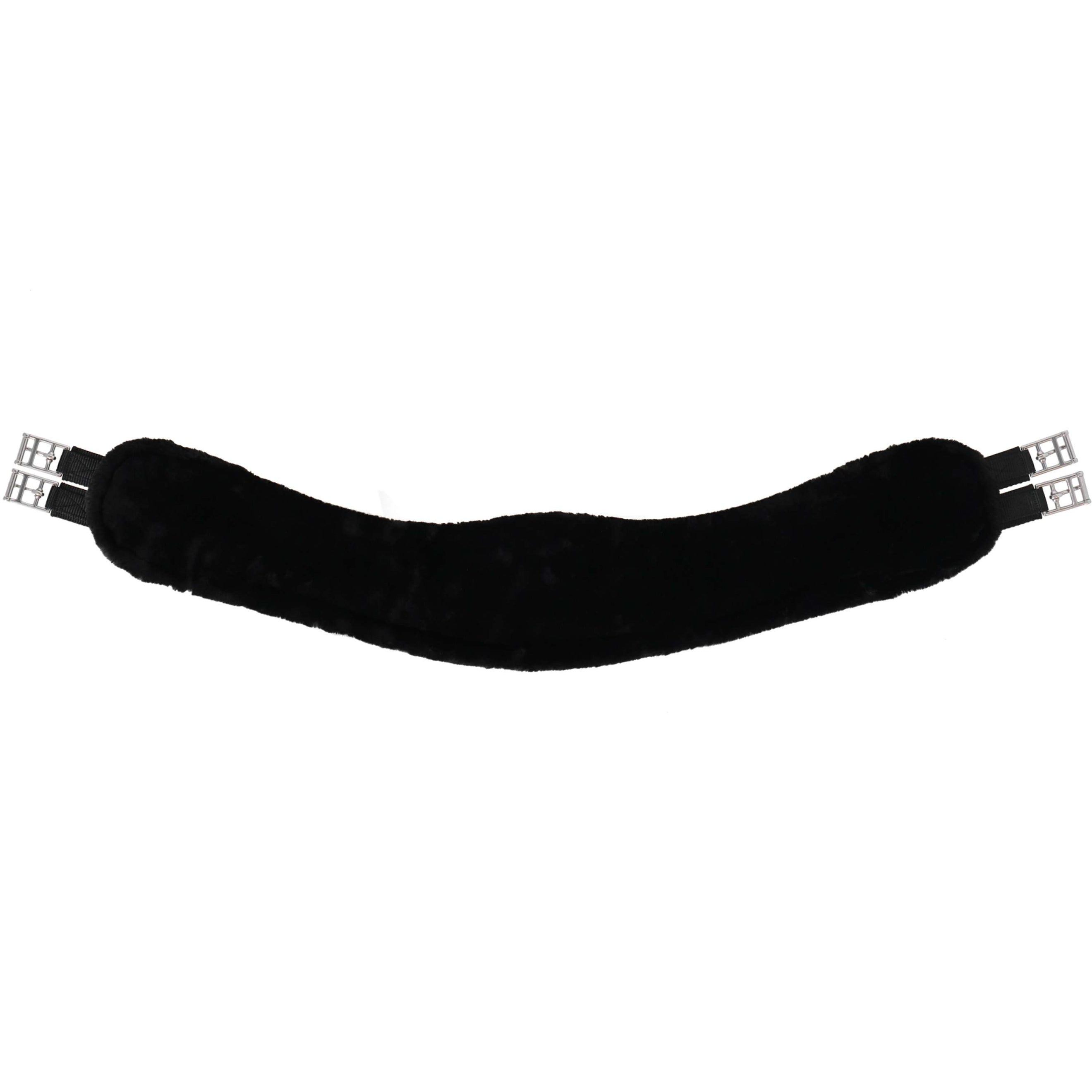 Waldhausen Spring Sattelgurt Half Moon Schwarz/Schwarz Waldhausen Spring Sattelgurt Half Moon Schwarz/Schwarz