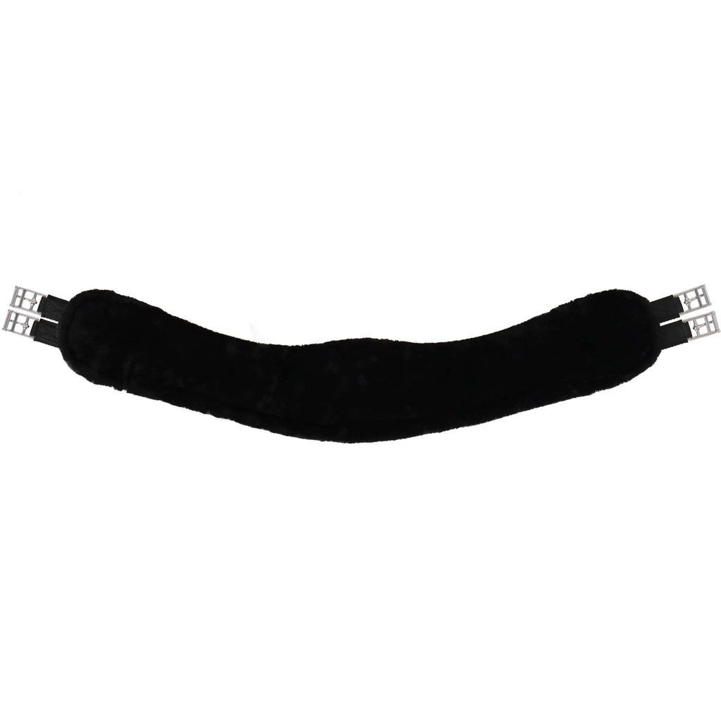 Waldhausen Spring Sattelgurt Half Moon Schwarz/Schwarz
