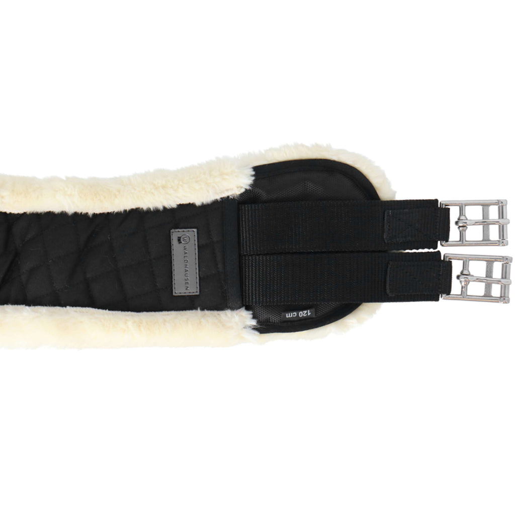 Waldhausen Spring Sattelgurt Half Moon Schwarz/Naturell