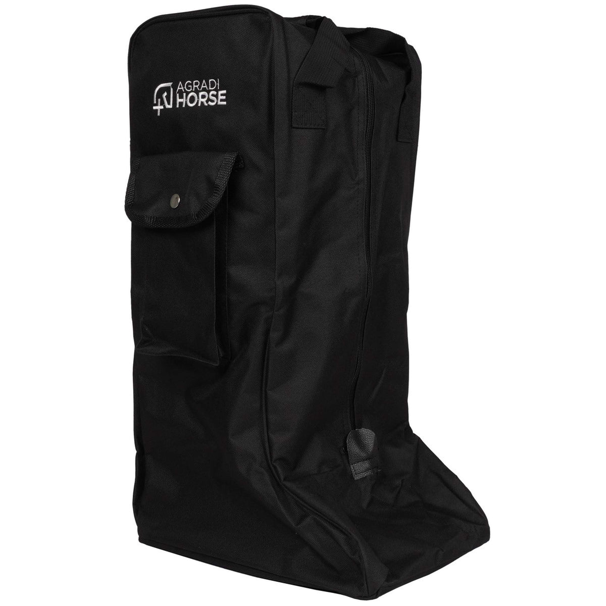 Agradi Horse Stiefeltasche Schwarz/Schwarz