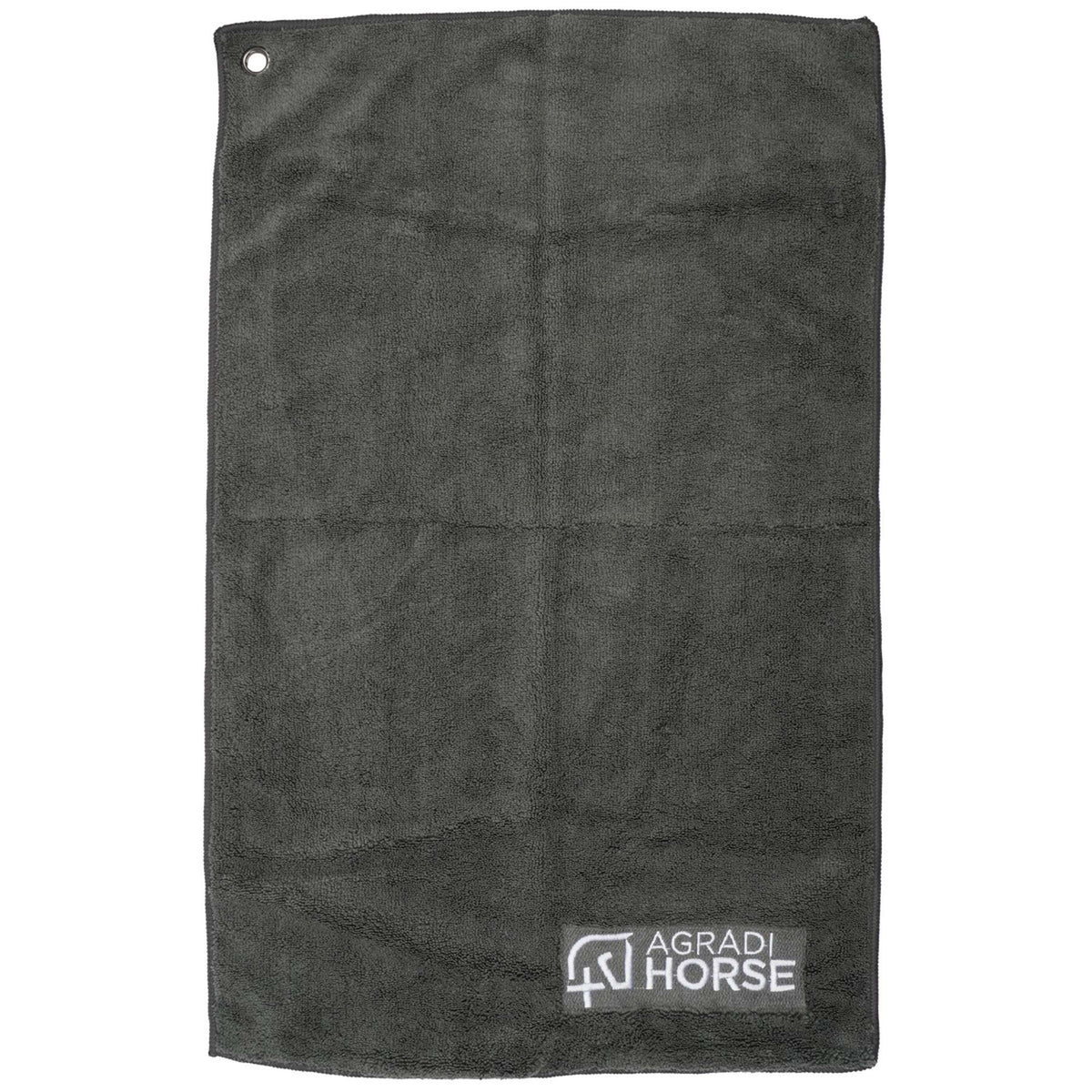 Agradi Horse Handtuch Microfibre per Paar Grau