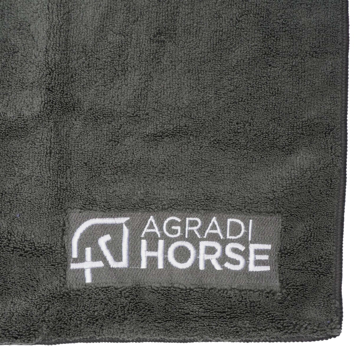 Agradi Horse Handtuch Microfibre per Paar Grau