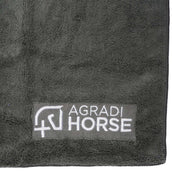 Agradi Horse Handtuch Microfibre per Paar Grau