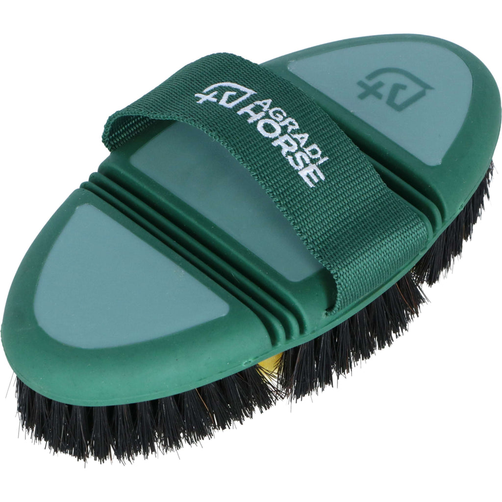 Agradi Horse Waschbürste Flex Fir Green