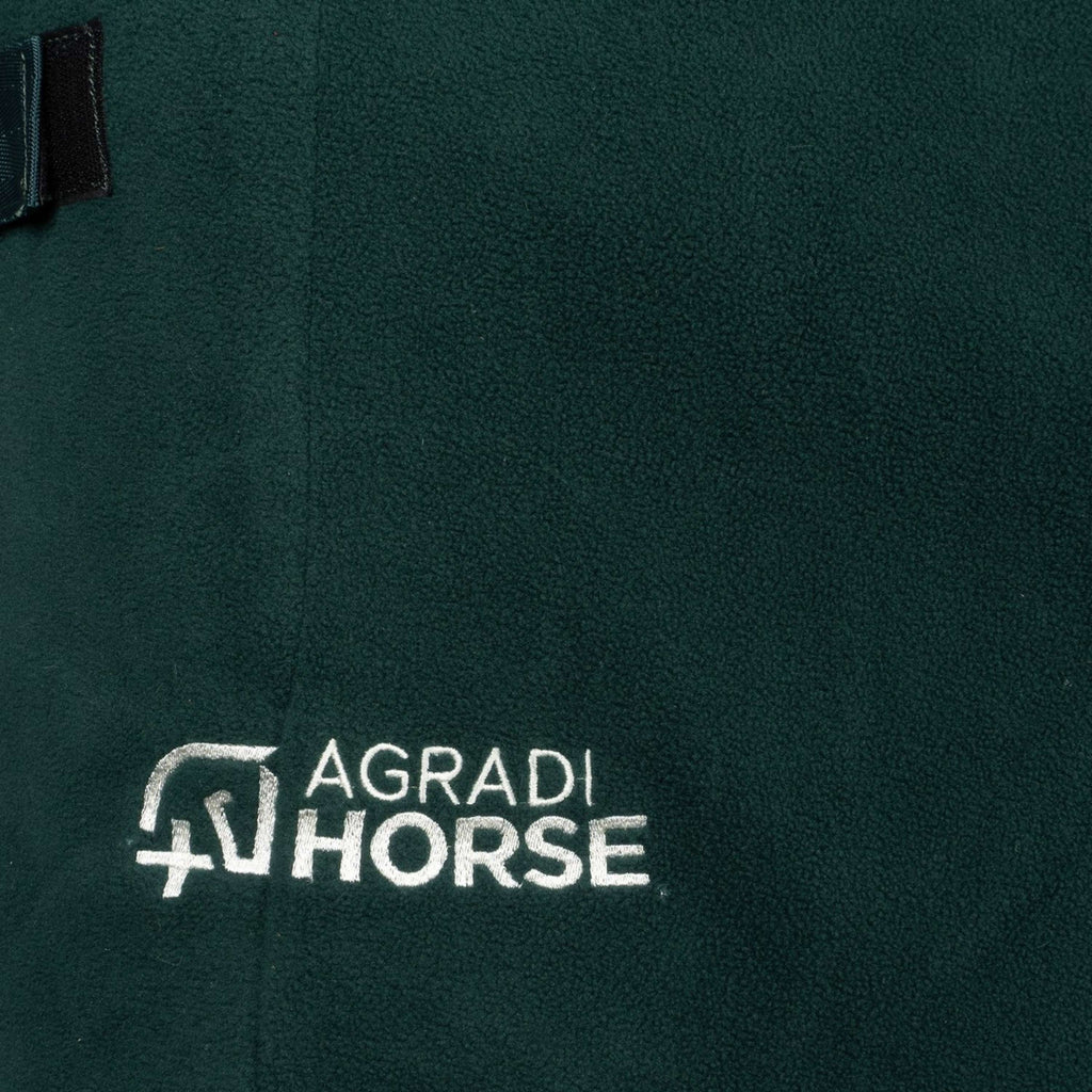Agradi Horse Fleecedecke Modern Rosé Fir Green