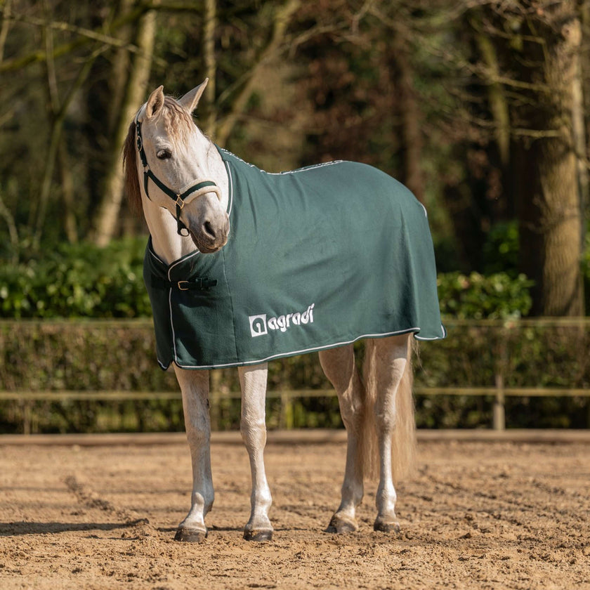 Agradi Horse Fleecedecke Economic Fir Green
