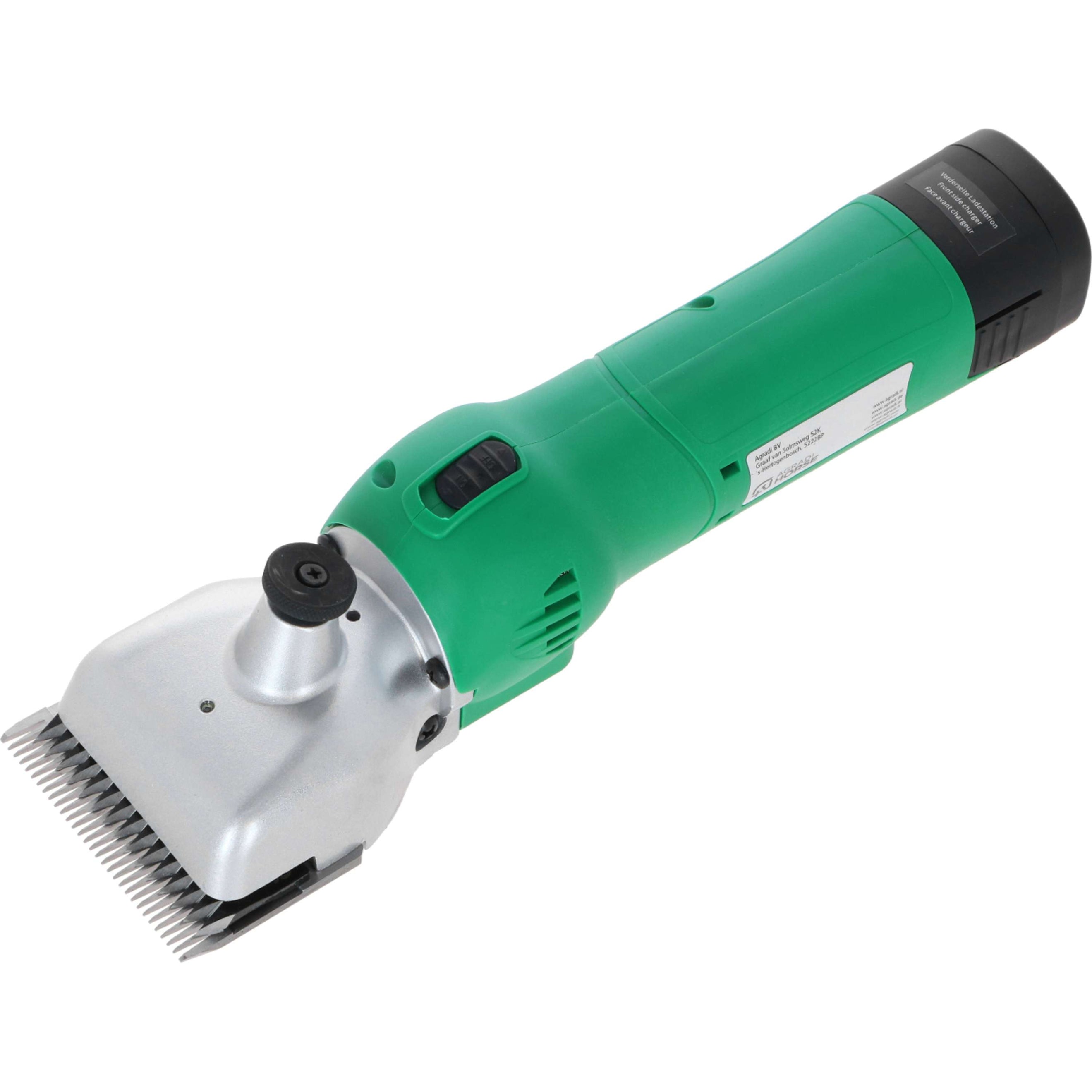 Agradi Horse Schermaschine FarmClipper HC-3000 Akku2 31/15 Zähne Pferd Grün