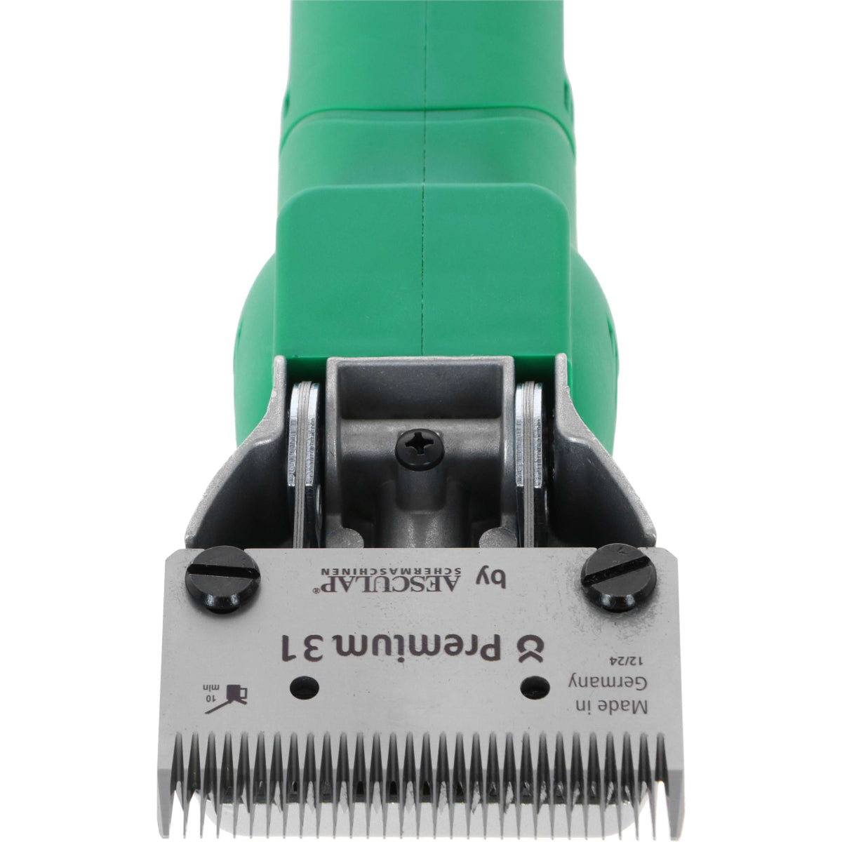 Agradi Horse Schermaschine FarmClipper HC-3000 Akku2 31/15 Zähne Pferd Grün