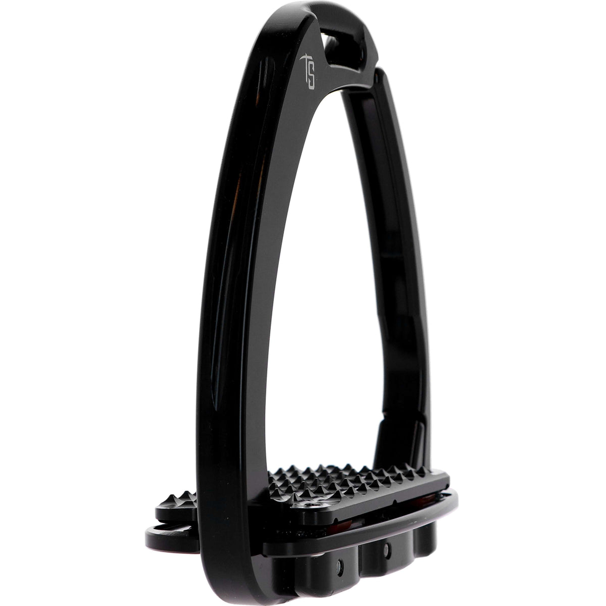 Tech Stirrups Steigbügel Venice Plus Swarovski Dressur Schwarz/Schwarz