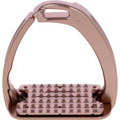 Tech Stirrups Steigbügel Venice Plus Swarovski Dressur Rosagold