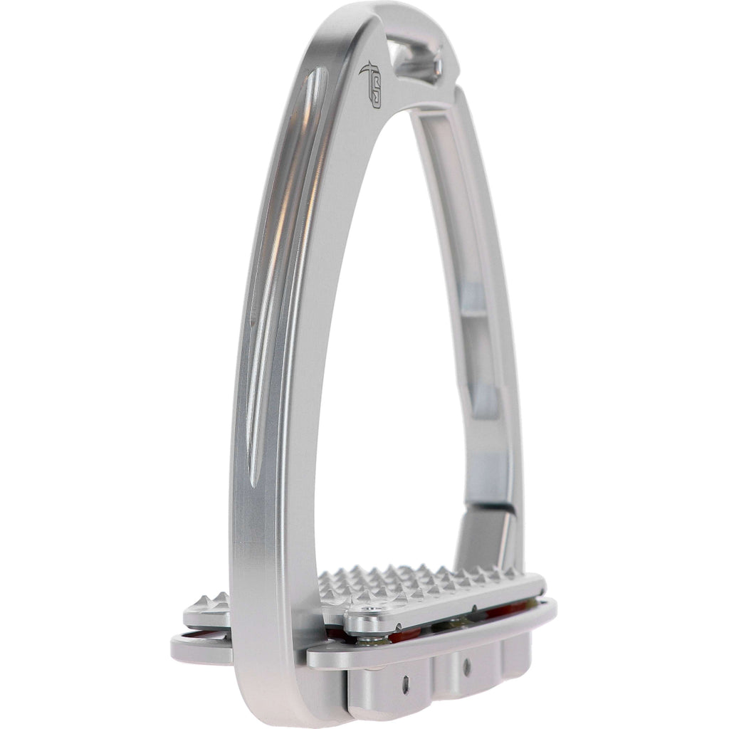Tech Stirrups Steigbügel Venice Plus Swarovski Dressur Silber/Silber