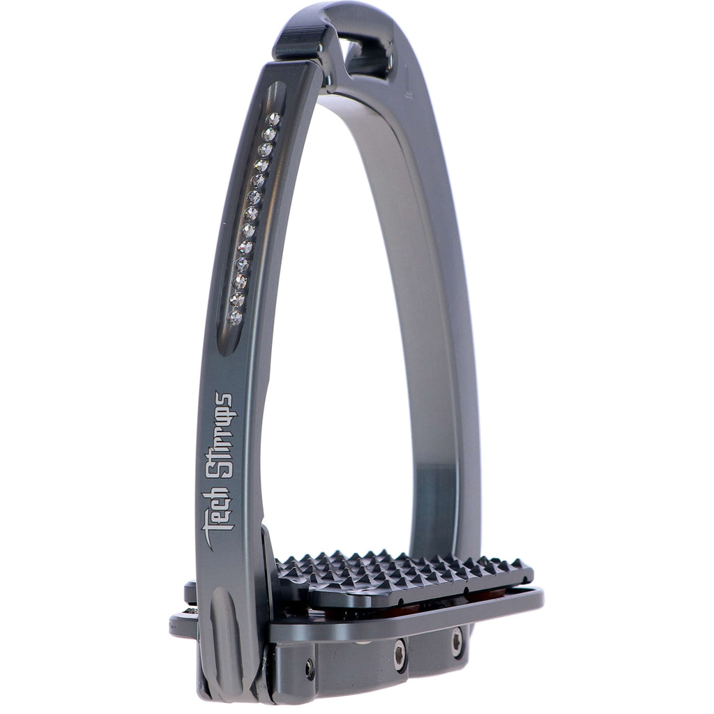 Tech Stirrups Steigbügel Venice Plus Swarovski Dressur Titan