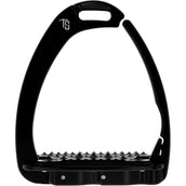 Tech Stirrups Steigbügel Venice Sloped Evo Swarovski Schwarz/Schwarz