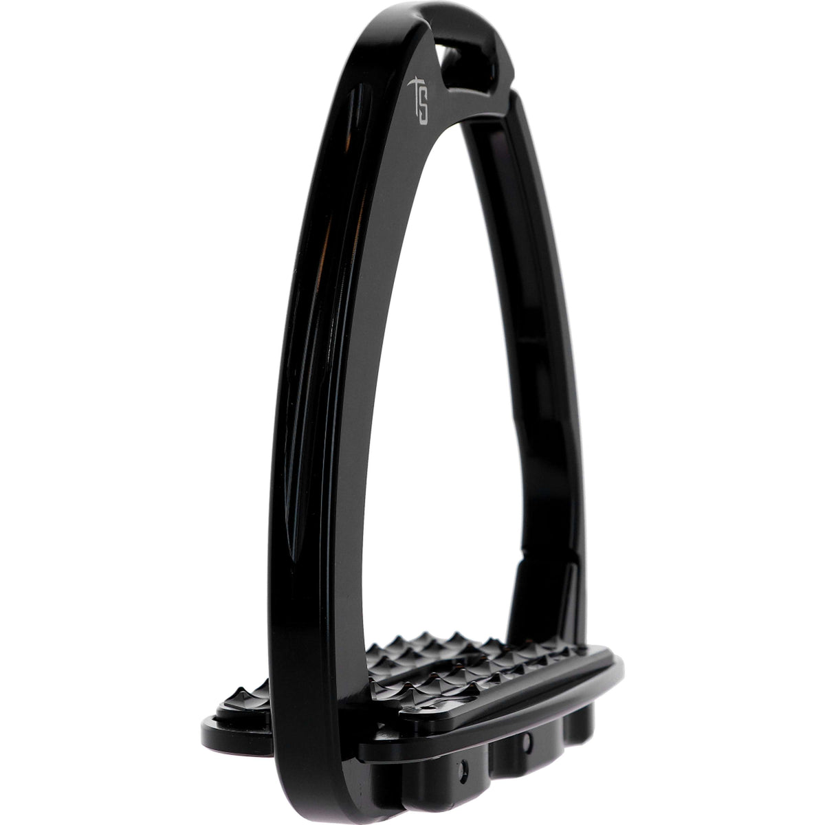 Tech Stirrups Steigbügel Venice Sloped Evo Swarovski Schwarz/Schwarz