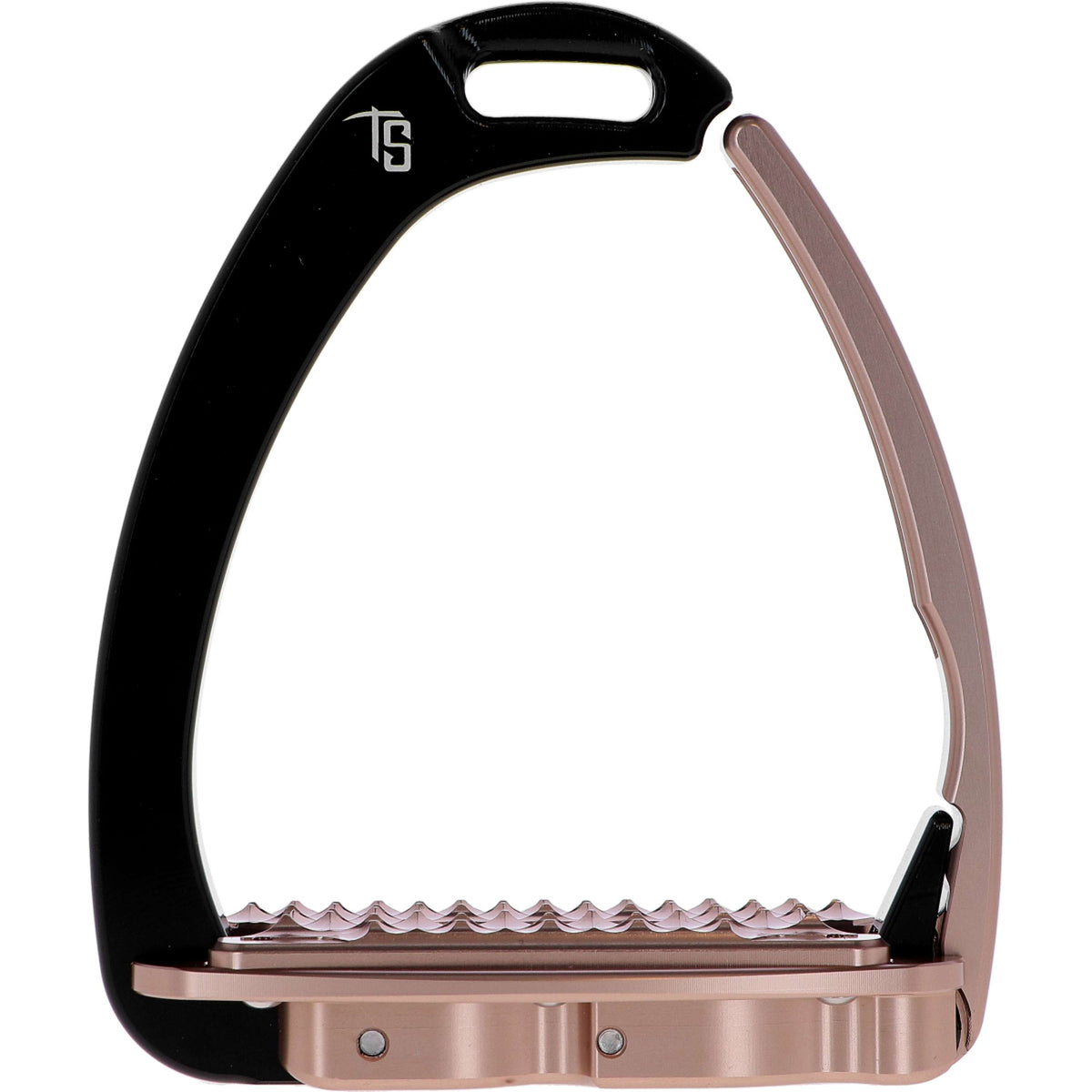 Tech Stirrups Steigbügel Venice Sloped Evo Swarovski Schwarz/Roségold