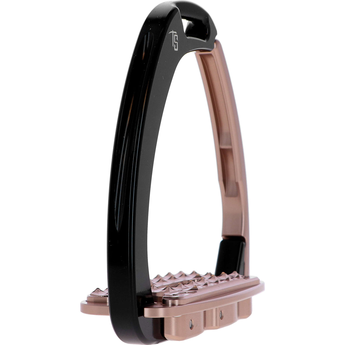 Tech Stirrups Steigbügel Venice Sloped Evo Swarovski Schwarz/Roségold