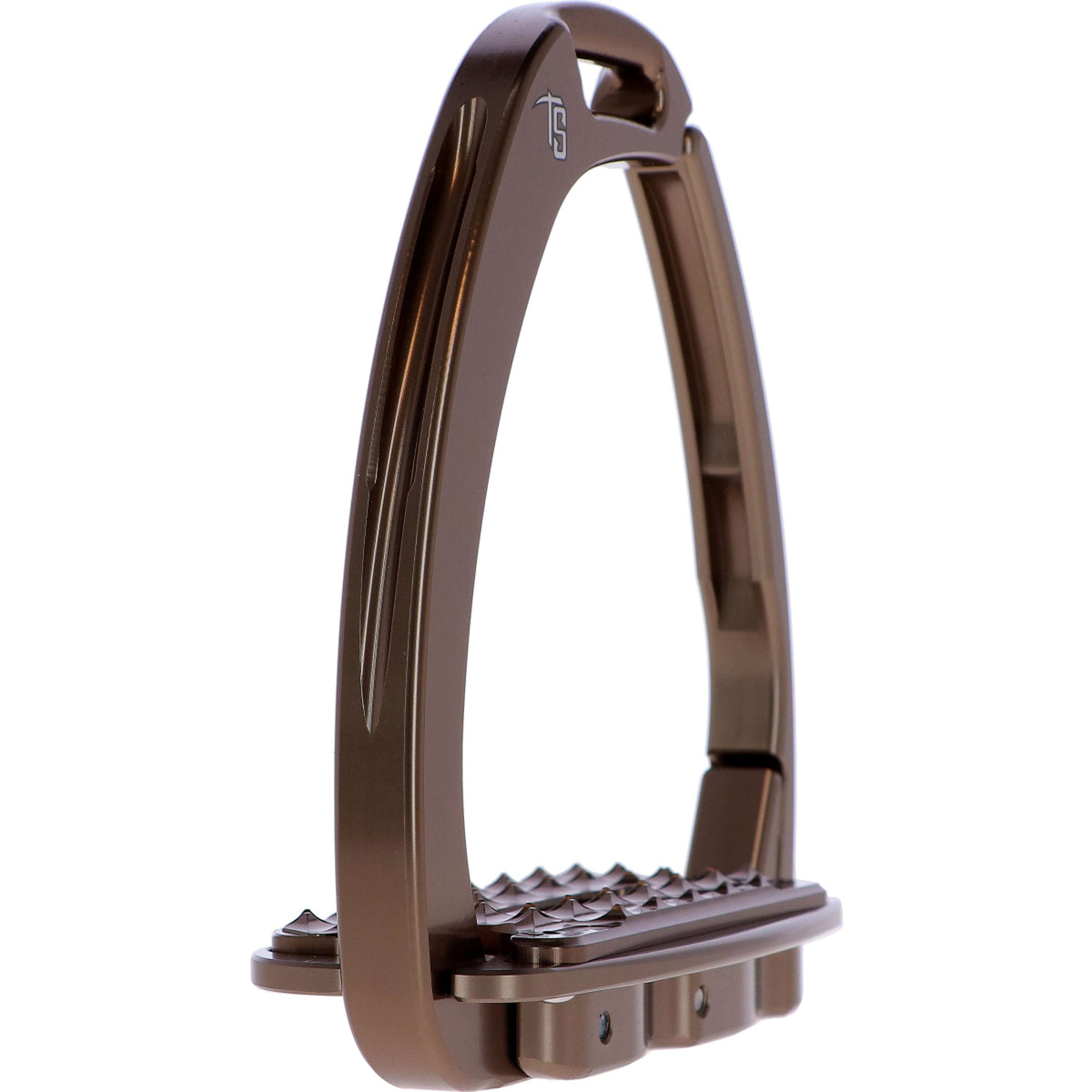 Tech Stirrups Steigbügel Venice Sloped Evo Swarovski Braun